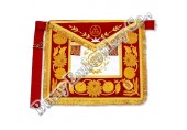 Masonic Regalia Red Bullion Wire Braid Aprons